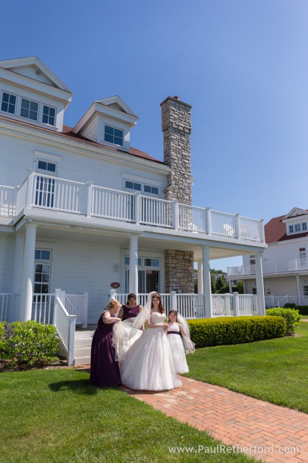 bay harbor cottages wedding photo