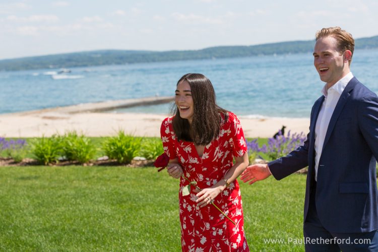 Harbor Springs Northern Michigan Surprise Engagement Photography