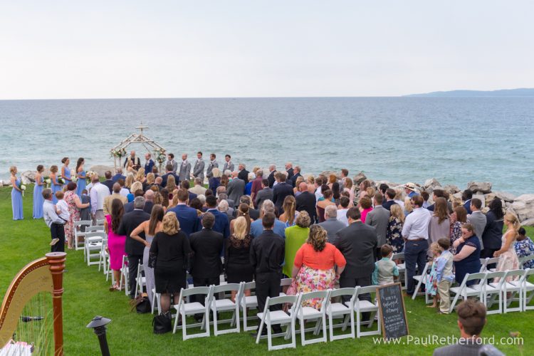 Inn at Bay Harbor Wedding Northern Michigan waterfront Photography