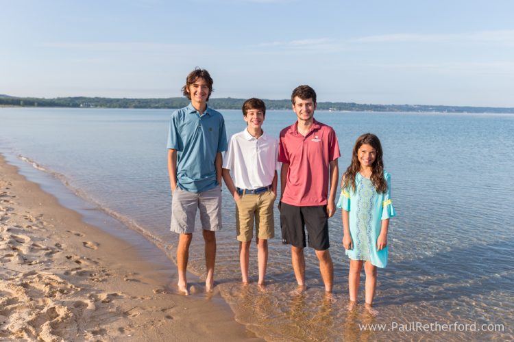 L'Arbre Croche family photography lake michigan petoskey harbor springs