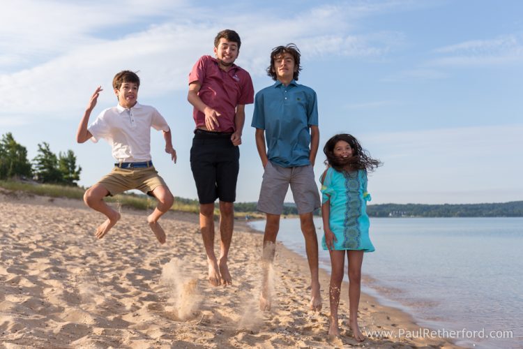 L'Arbre Croche family photography lake michigan petoskey harbor springs