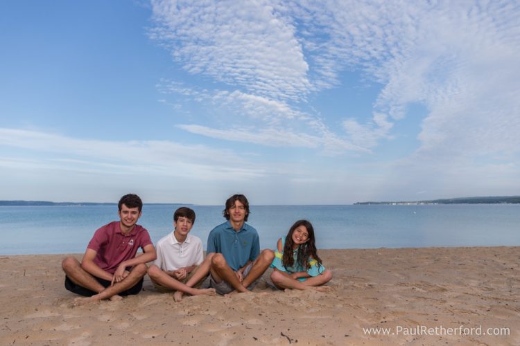 L'Arbre Croche family photography lake michigan petoskey harbor springs