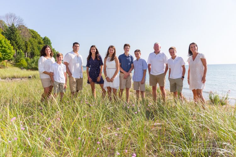 Arcadia Michigan lake family photography beach sand fun