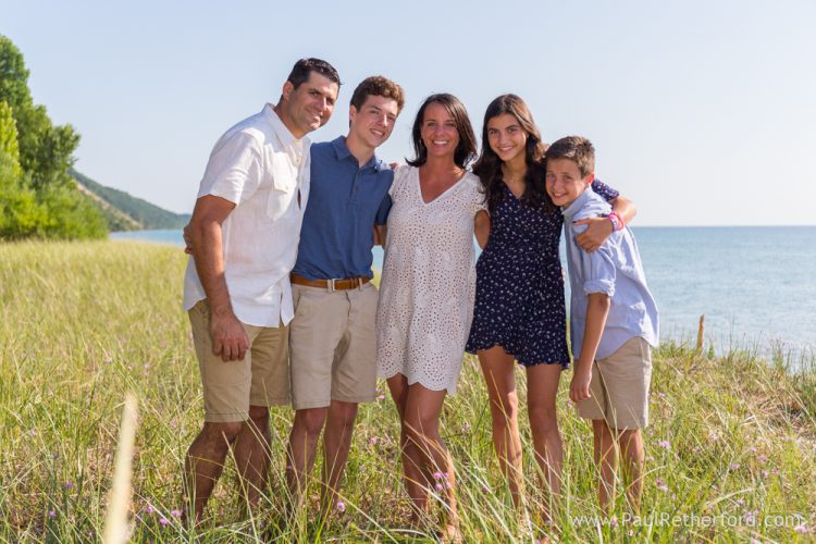 Arcadia Michigan lake family photography beach sand fun