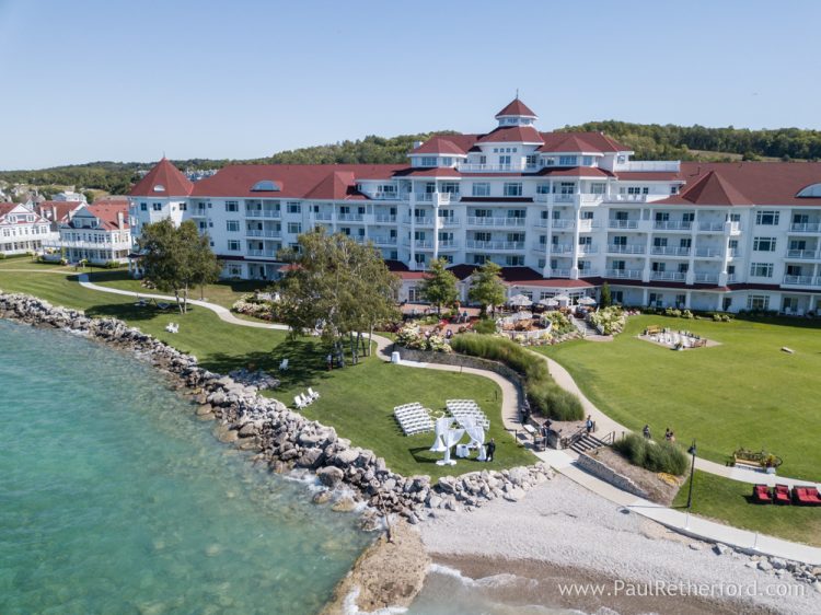 Northern Michigan Inn at Bay Harbor Lake Michigan waterfront Wedding Photography