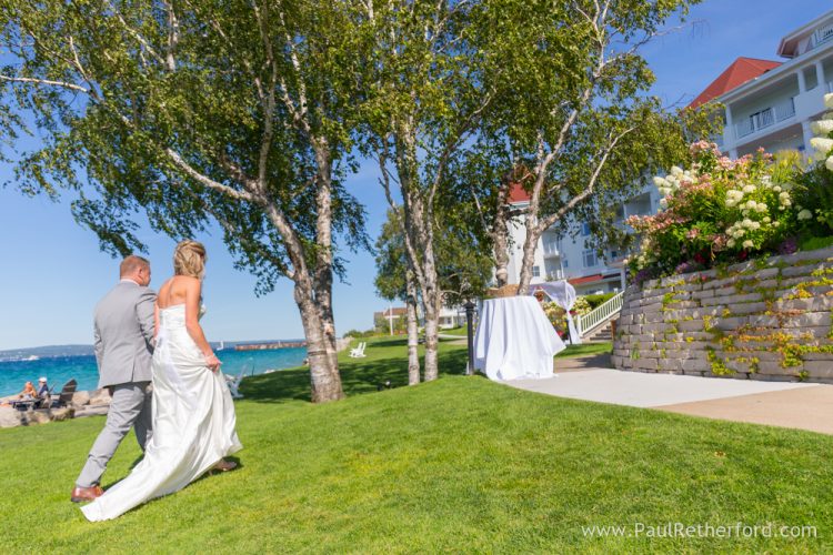 Northern Michigan Inn at Bay Harbor Lake Michigan waterfront Wedding Photography