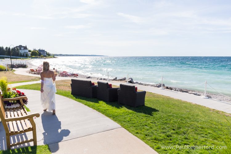 Northern Michigan Inn at Bay Harbor Lake Michigan waterfront Wedding Photography