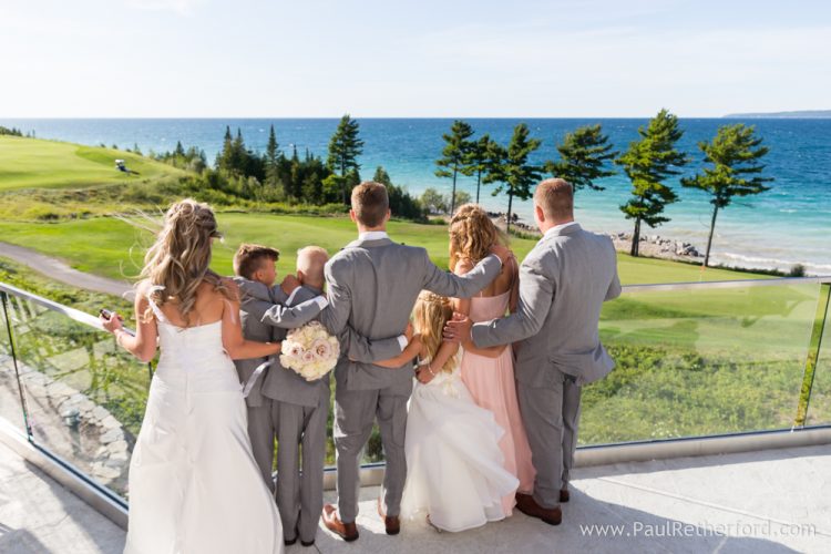 Northern Michigan Inn at Bay Harbor Lake Michigan waterfront Wedding Photography