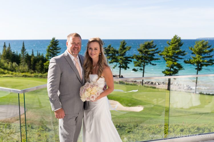 Northern Michigan Inn at Bay Harbor Lake Michigan waterfront Wedding Photography