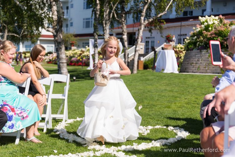 Northern Michigan Inn at Bay Harbor Lake Michigan waterfront Wedding Photography