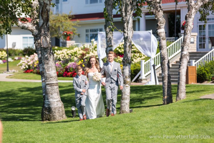 Northern Michigan Inn at Bay Harbor Lake Michigan waterfront Wedding Photography