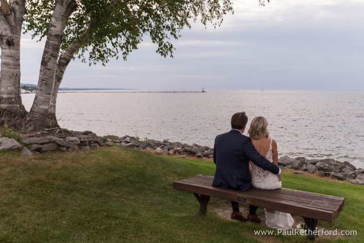 Petoskey Wedding Stafford's Perry Hotel Rose Garden Photography