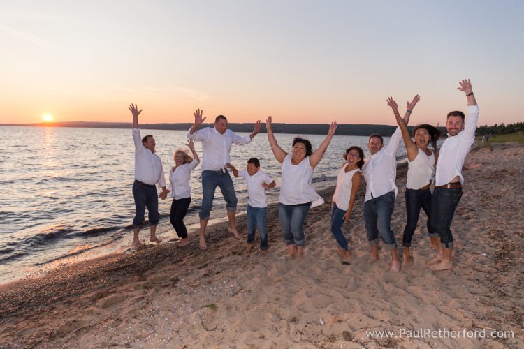 Petoskey State Park family photography Northern Michigan waterfront