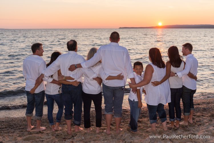 Petoskey State Park family photography Northern Michigan waterfront