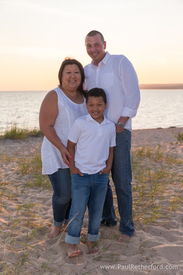 Petoskey State Park family photography Northern Michigan waterfront