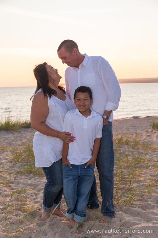 Petoskey State Park family photography Northern Michigan waterfront