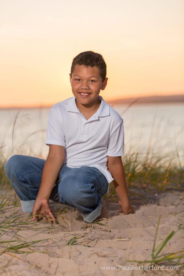 Petoskey State Park family photography Northern Michigan waterfront