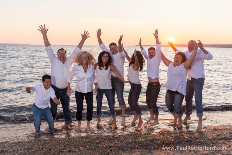 Petoskey State Park family photography Northern Michigan waterfront