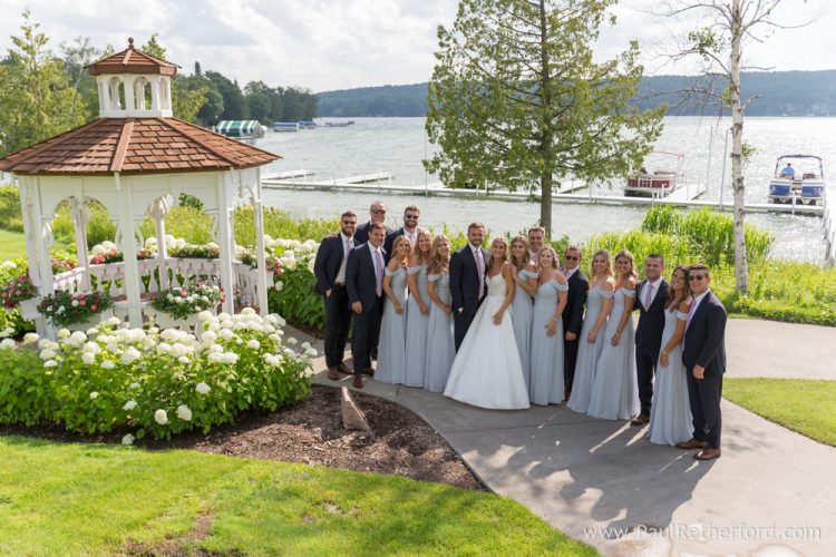 Walloon Lake Country Club St. Francis Xavier Petoskey Wedding Photography