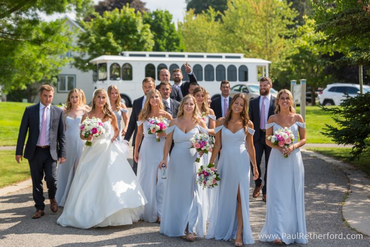 Walloon Lake Country Club St. Francis Xavier Petoskey Wedding Photography