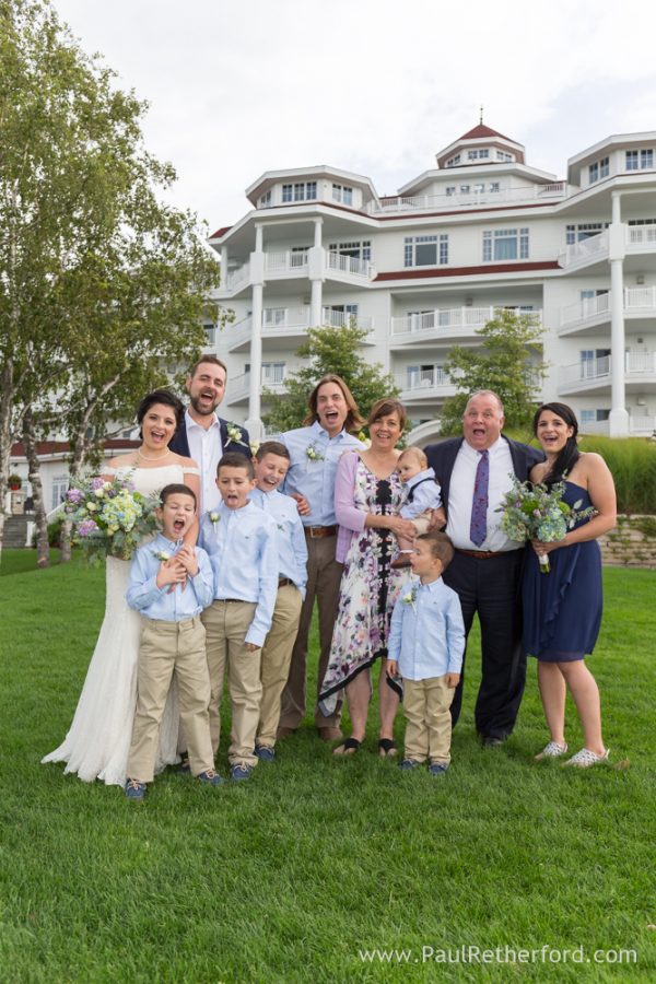 Intimate Inn Bay Harbor waterfront Wedding Ceremony Lake Michigan Photography