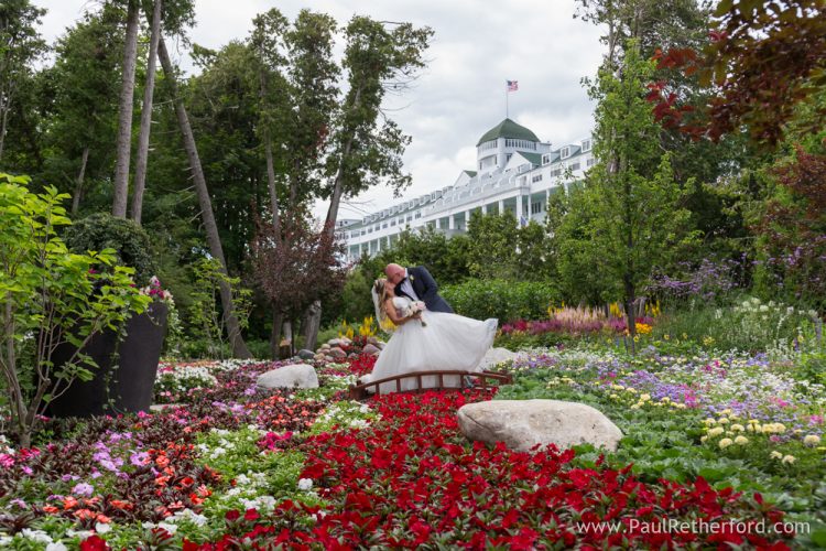 Mission Point Resort Ste Anne Catholic Church Mackinac Island Wedding