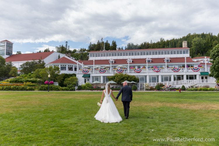 Mission Point Resort Ste Anne Catholic Church Mackinac Island Wedding