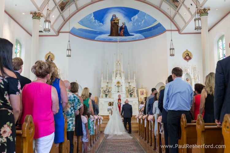 Mission Point Resort Ste Anne Catholic Church Mackinac Island Wedding