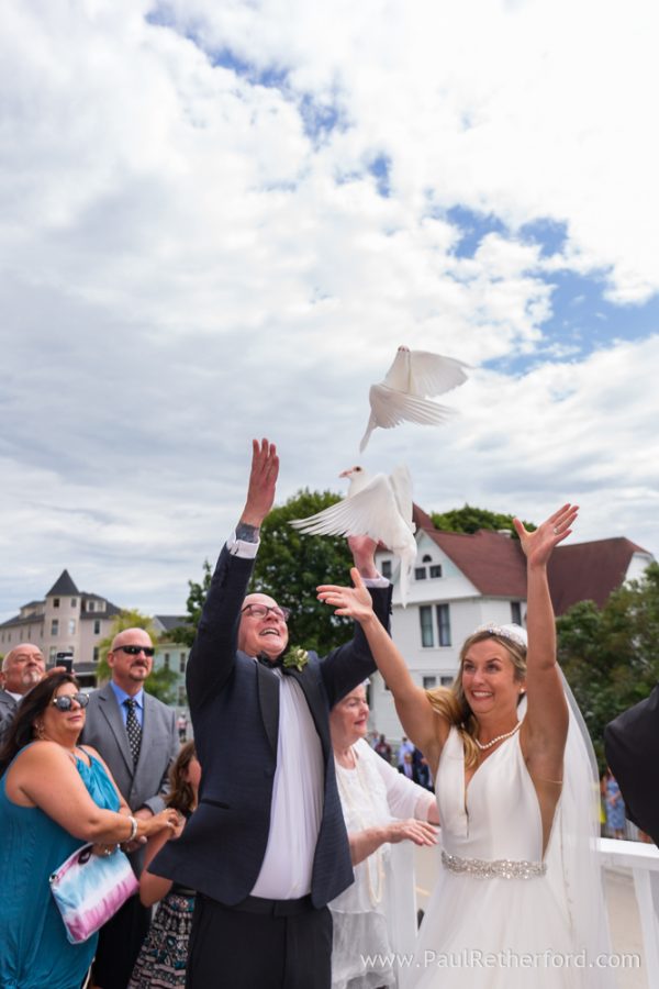 Mission Point Resort Ste Anne Catholic Church Mackinac Island Wedding