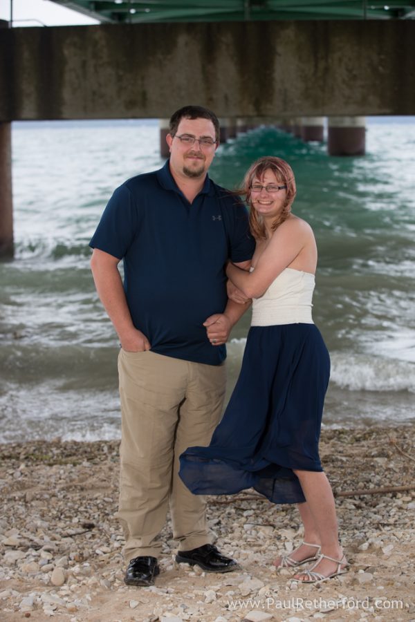 Mackinaw City lighthouse park mackinac bridge view area family maternity photography