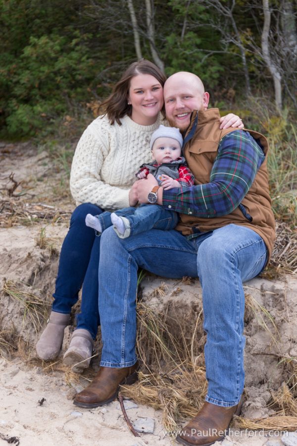 Fisherman's Island State Park family photography Charlevoix Michigan