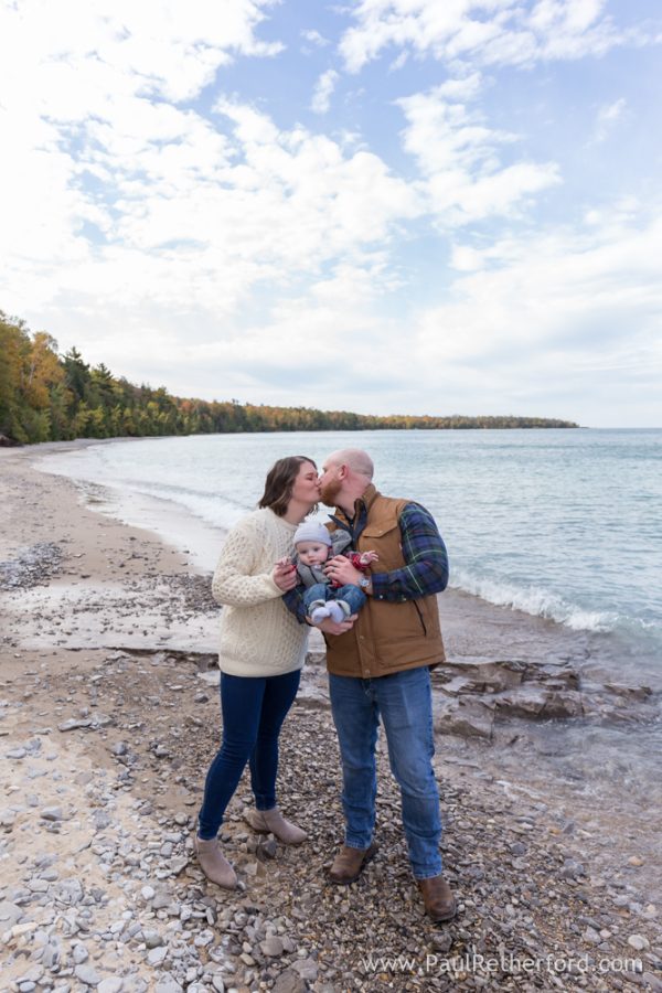 Fisherman's Island State Park family photography Charlevoix Michigan