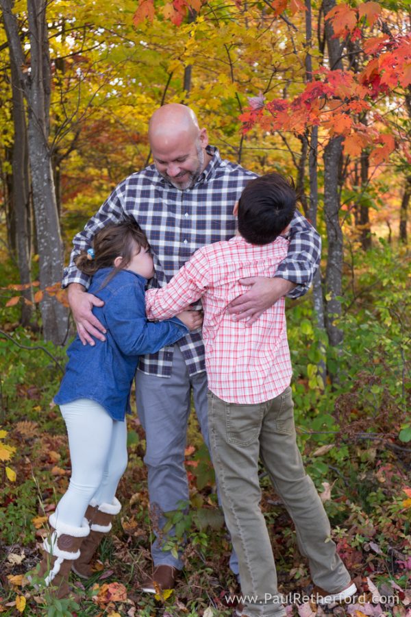 Harbor Springs family photography fall Offield nature reserve