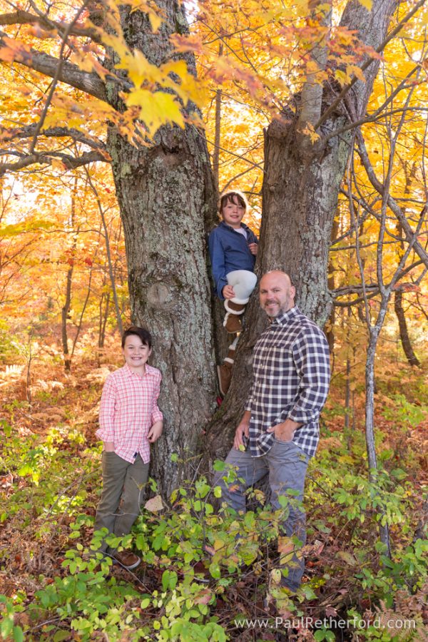 Harbor Springs family photography fall Offield nature reserve