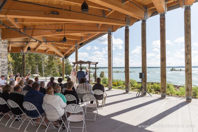 Headlands Dark Sky Park event center Mackinaw City Wedding Photography