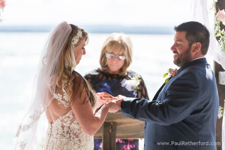 Headlands Dark Sky Park event center Mackinaw City Wedding Photography