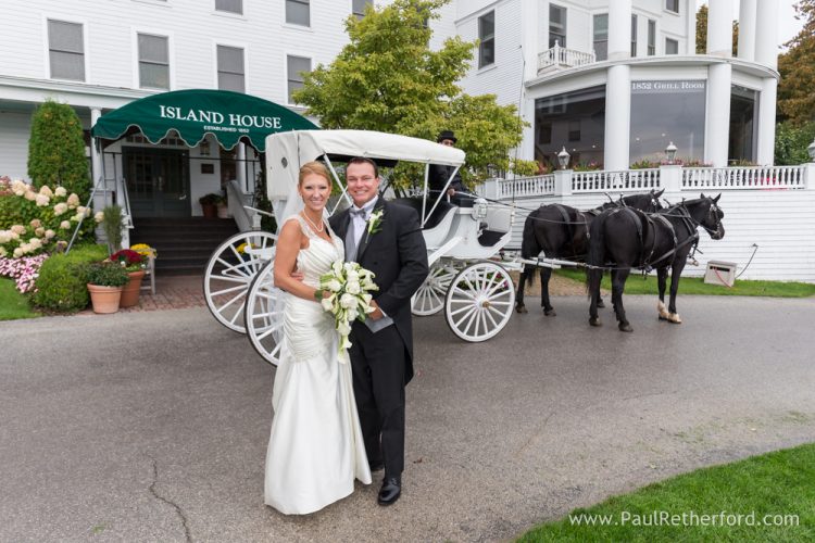 Island House Hotel Little Stone Church Mackinac Island Wedding