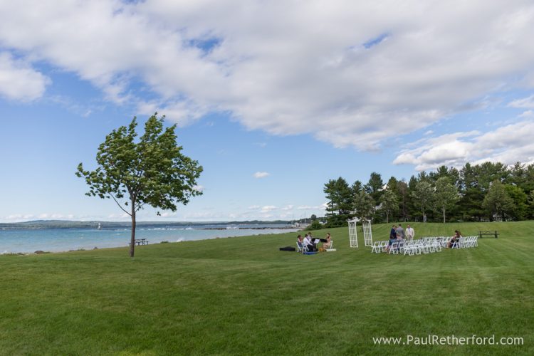 Bay View Terrace Inn Petoskey Bayfront Park West Wedding Photography