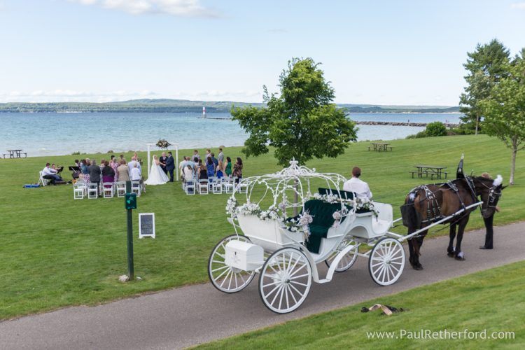 Bay View Terrace Inn Petoskey Bayfront Park West Wedding Photography