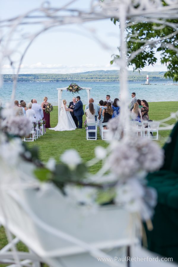 Bay View Terrace Inn Petoskey Bayfront Park West Wedding Photography