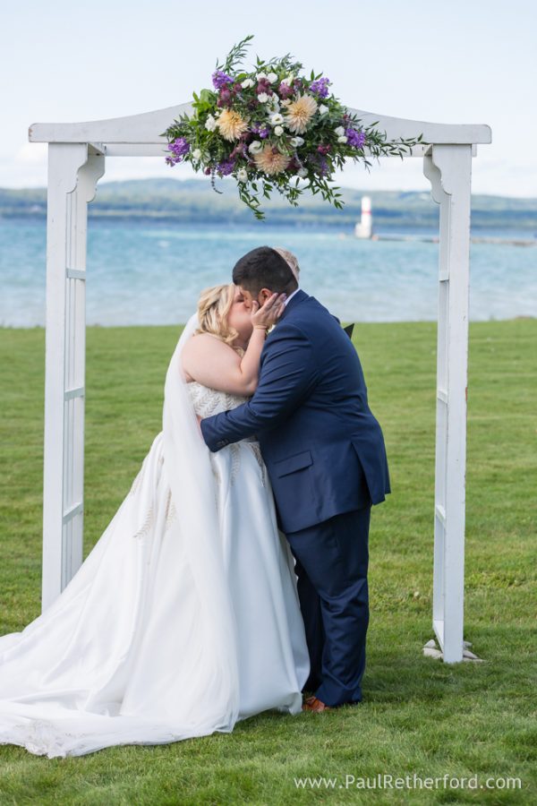 Bay View Terrace Inn Petoskey Bayfront Park West Wedding Photography