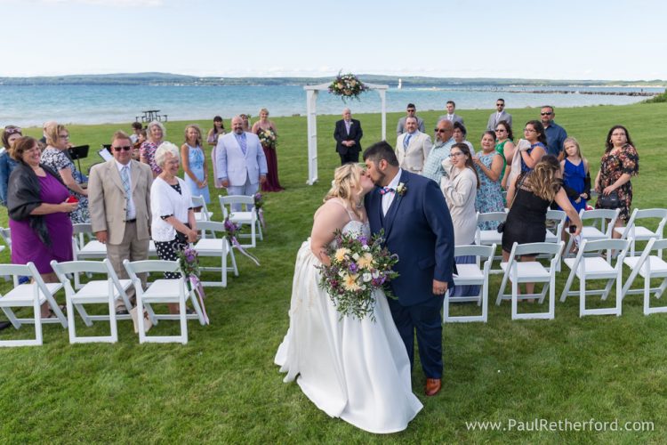 Bay View Terrace Inn Petoskey Bayfront Park West Wedding Photography
