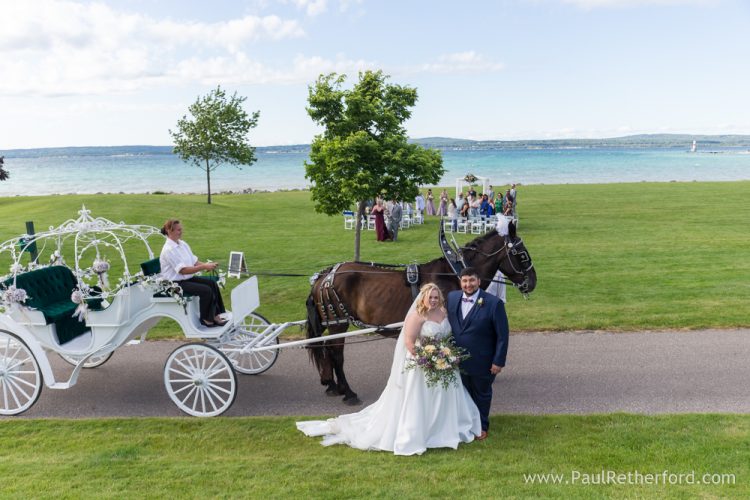 Bay View Terrace Inn Petoskey Bayfront Park West Wedding Photography