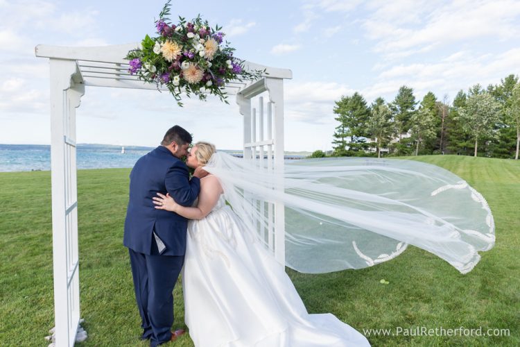 Bay View Terrace Inn Petoskey Bayfront Park West Wedding Photography