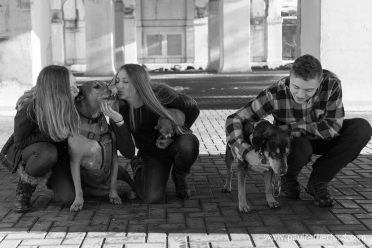 Family Photography winter Bayfront park Petoskey Michigan
