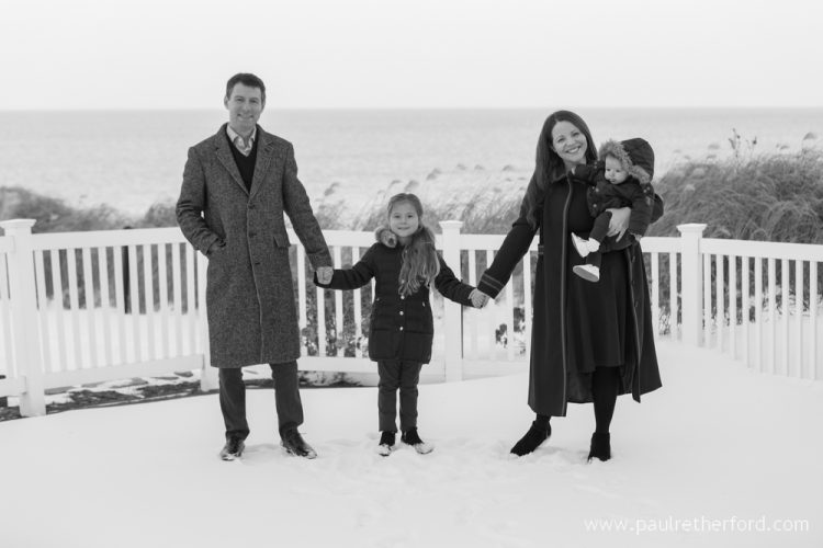 inn at bay harbor winter family photo