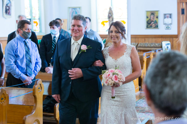 ste anne church wedding mackinac island