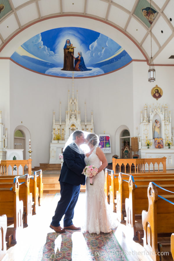 Spring Mackinac Island Wedding Ste. Anne Church outdoor Photo Deanna Tad