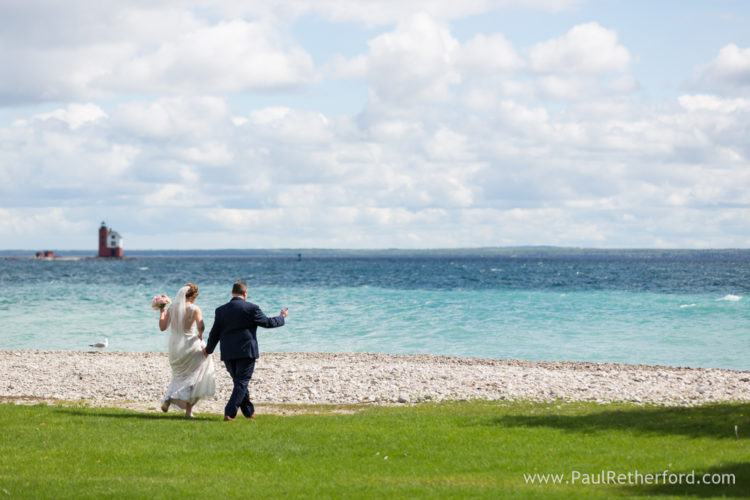 Spring Mackinac Island Wedding Ste. Anne Church outdoor Photo Deanna Tad