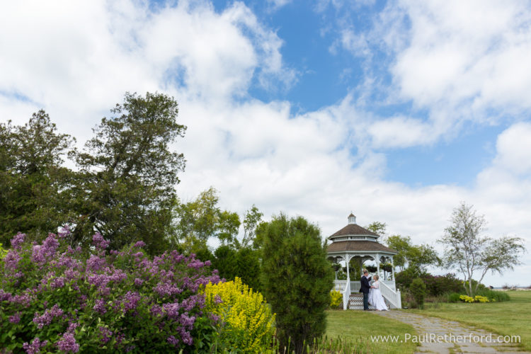 mackinac island wedding photo